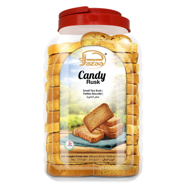 Jazaa Candy Rusk Jar 300gms