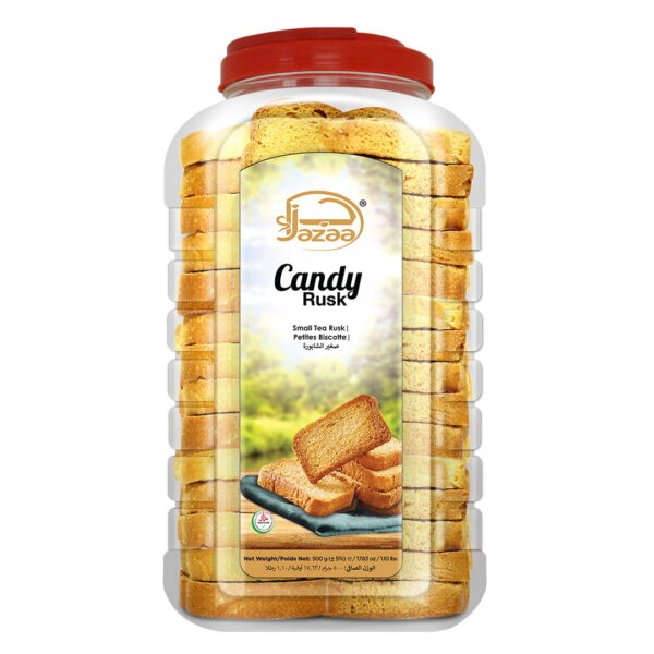 Jazaa Candy Rusk Jar 500gms