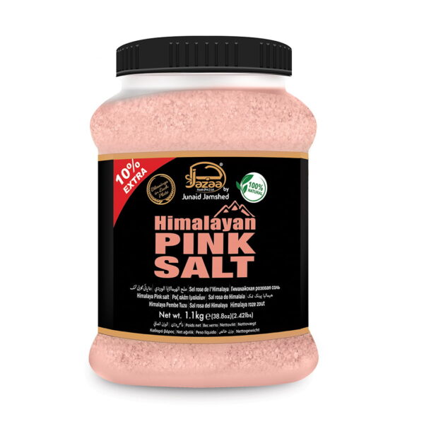 Jazaa Pink Salt Jar (Fine) 1.1Kg
