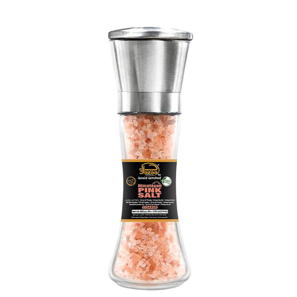 Jazaa Pink Salt Metal Grinder 200gms