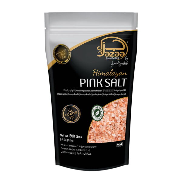 Jazaa Pink Salt Pouch (Coarse) 800gms