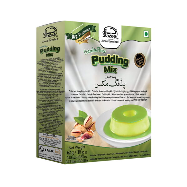 Jazaa Pistachio Flavor Pudding Mix 80gms