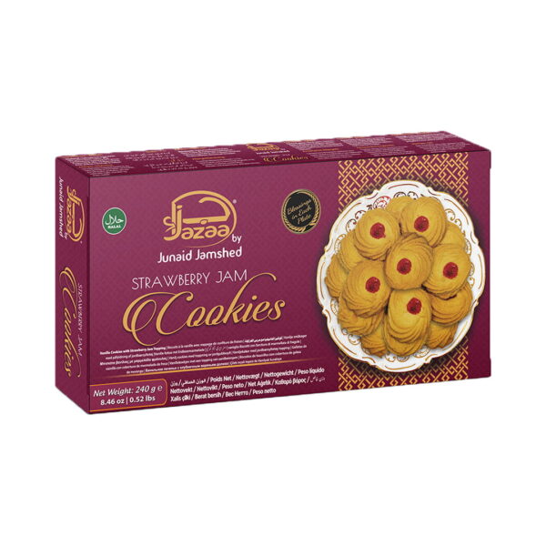 Jazaa Strawberry Jam Cookies 240gms
